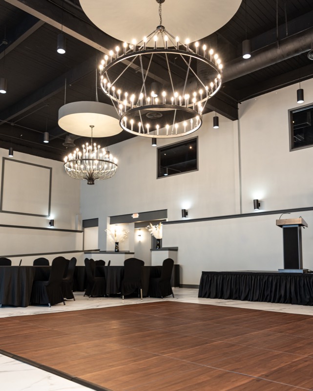 The dance floor