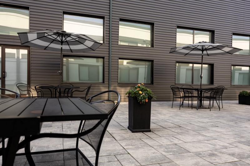 Courtyard tables